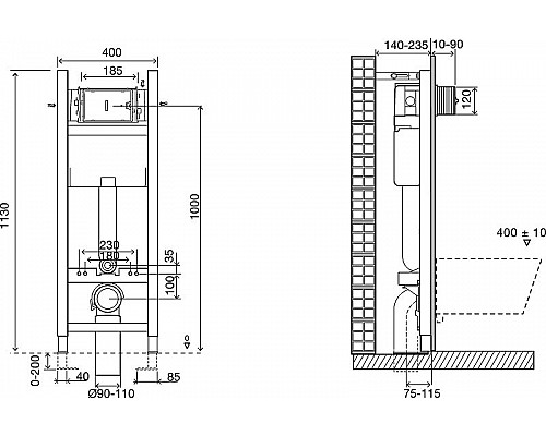 Приобрести Комплект унитаза Jacob Delafon Modern Life E21774RU-00 с сиденьем Микролифт в магазине сантехники Santeh-Crystal.ru