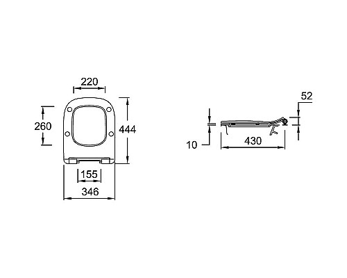 Заказать Комплект унитаза с инсталляцией Jacob Delafon Struktura E21750RU-00 с сиденьем Микролифт и клавишей смыва Черная в магазине сантехники Santeh-Crystal.ru