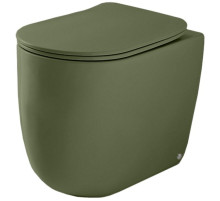 Унитаз Kerasan Nolita 531811 приставной Verde muschio без сиденья
