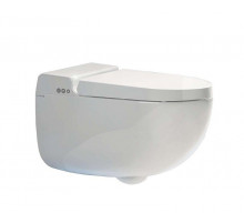 Унитаз подвесной Kludi Cleantronic 16WCW0143 цвет Белый глянцевый с сиденьем Микролифт