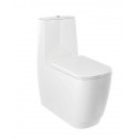 Унитаз-компакт Kludi Resa S 27WCB0153 цвет Белый матовый без бачка и сиденья