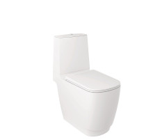 Унитаз-компакт Kludi Resa S 27WCB0253 цвет Белый матовый без бачка и сиденья