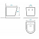 Заказать Комплект унитаза Koller Pool Orion OR-0515-RW с инсталляцией Berges Wasserhaus Novum L3 040213 с сиденьем Микролифт и клавишей смыва Хром в магазине сантехники Santeh-Crystal.ru