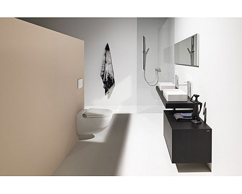 Купить Унитаз биде Laufen Cleanet Riva Rimless 8.2069.1 подвесной с сиденьем Микролифт в магазине сантехники Santeh-Crystal.ru