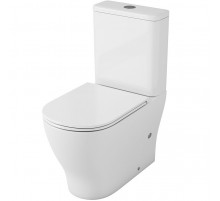 Унитаз компакт Owl 1975 Tid Cirkel-G OWLT190702 без бачка с сиденьем Микролифт