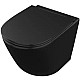 Заказать Комплект унитаза Owl 1975 Vind Cirkel-H OWLT190305 с инсталляцией Cersanit Black 35 S-IN-BLACK-Cg-w с сиденьем Микролифт и клавишей смыва Хром в магазине сантехники Santeh-Crystal.ru