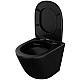 Заказать Комплект унитаза Owl 1975 Vind Cirkel-H OWLT190305 с инсталляцией Cersanit Black 35 S-IN-BLACK-Cg-w с сиденьем Микролифт и клавишей смыва Хром в магазине сантехники Santeh-Crystal.ru