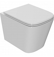 Унитаз Point Ника PN41081 подвесной Белый с сиденьем Микролифт