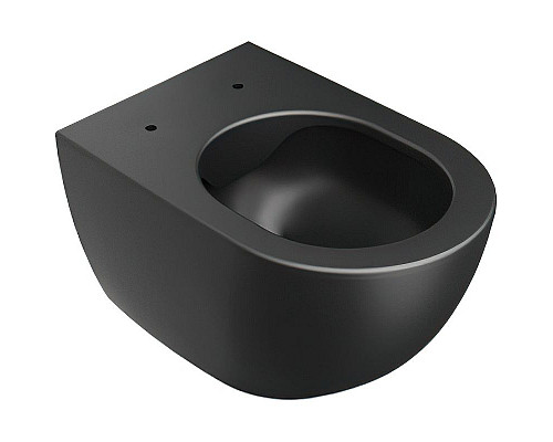 Приобрести Унитаз Ravak Uni Chrome RimOff X01794 подвесной Черный без сиденья в магазине сантехники Santeh-Crystal.ru