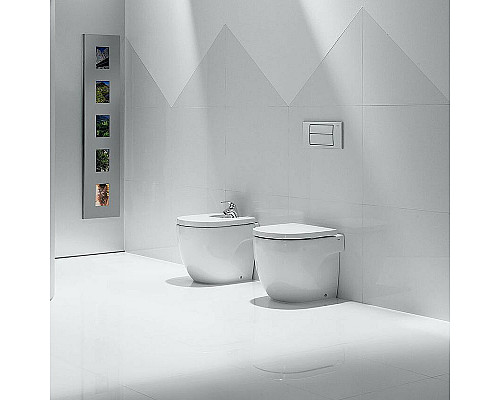 Приобрести Унитаз Roca Meridian 347247000 приставной без сиденья в магазине сантехники Santeh-Crystal.ru