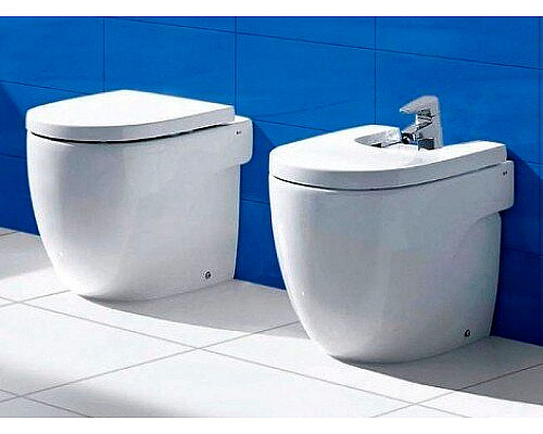 Приобрести Унитаз Roca Meridian 347247000 приставной без сиденья в магазине сантехники Santeh-Crystal.ru