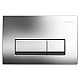 Купить Комплект унитаза Roca Meridian N 346247000+8012A200B с инсталляцией Geberit Duofix Plattenbau Delta UP100 458.125.21.1 с сиденьем Микролифт и клавишей смыва Хром в магазине сантехники Santeh-Crystal.ru