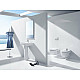 Купить Комплект унитаза Roca Meridian N 346247000+8012A200B с инсталляцией Geberit Duofix Plattenbau Delta UP100 458.125.21.1 с сиденьем Микролифт и клавишей смыва Хром в магазине сантехники Santeh-Crystal.ru