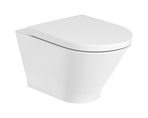 Купить Унитаз Roca The Gap Round 3460NL000 подвесной без сиденья в магазине сантехники Santeh-Crystal.ru