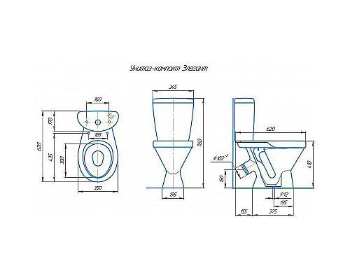 Santeh-Crystal.ru: Унитаз компакт Rosa Элегант 4620008195681 Коричневый декор с бачком и сиденьем Заказать Унитаз компакт Rosa Элегант 4620008195681 Коричневый декор с бачком и сиденьем в магазине сантехники Santeh-Crystal.ru