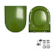Купить Унитаз-компакт Sanita Luxe Best Color Green SL DM BSTSLCC09130522 с бачком и сиденьем Микролифт в магазине сантехники Santeh-Crystal.ru