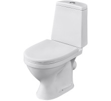 Унитаз компакт Santeri Прайм 1.P206.3.S00.00B.F комфорт с бачком и сиденьем