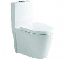 Унитаз моноблок SantiLine SL-5012 с сиденьем Микролифт