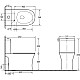 Приобрести Унитаз компакт SantiLine SL-5010 с бачком и сиденьем Микролифт в магазине сантехники Santeh-Crystal.ru