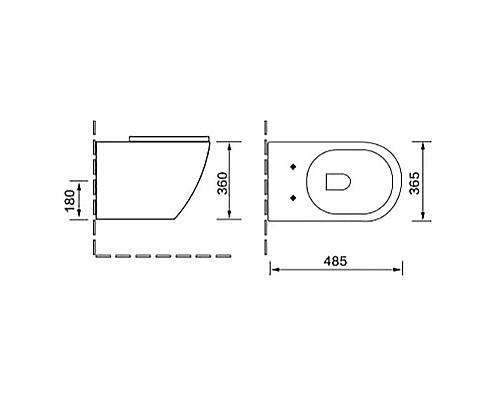 Приобрести Комплект унитаза SantiLine SL-5005 с инсталляцией Grohe Rapid SL 38721001 с сиденьем Микролифт и клавишей смыва Хром в магазине сантехники Santeh-Crystal.ru