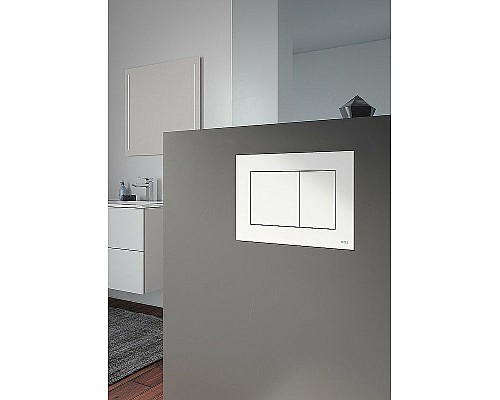 Заказать Комплект унитаза SantiLine SL-5005 с инсталляцией Tece Base 9400413 с сиденьем Микролифт и Белой клавишей смыва в магазине сантехники Santeh-Crystal.ru