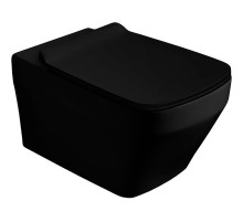Унитаз Simas Baden Baden BB18neromatt подвесной Черный матовый без сиденья