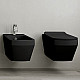 Купить Унитаз Simas Baden Baden BB18neromatt подвесной Черный матовый без сиденья в магазине сантехники Santeh-Crystal.ru