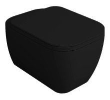Унитаз Simas Henges HE18neromatt подвесной Черный матовый без сиденья