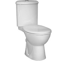 Унитаз компакт Vitra Arkitekt 9754B003-7201 угловой с бачком и сиденьем Микролифт