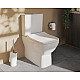 Заказать Унитаз компакт Vitra Integra Square Open-Back 9833B003-7205 с бачком и сиденьем Микролифт в магазине сантехники Santeh-Crystal.ru