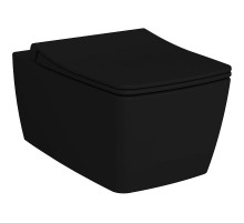 Унитаз Vitra Metropole 7672B083-0101 подвесной Черный матовый без сиденья