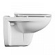 Купить Комплект унитаза с инсталляцией Vitra Norm Fit 9773B099-7207 с сиденьем Микролифт и клавишей смыва Хром в магазине сантехники Santeh-Crystal.ru