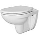 Приобрести Комплект унитаза с инсталляцией Vitra Normus 9773B003-7201 с сиденьем и кнопкой смыва Белой в магазине сантехники Santeh-Crystal.ru