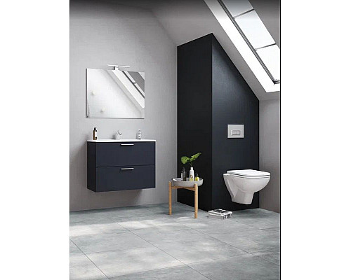 Купить Комплект унитаза с инсталляцией Vitra S 20 9004B003-7207 с сиденьем Микролифт и клавишей смыва Хром глянец в магазине сантехники Santeh-Crystal.ru