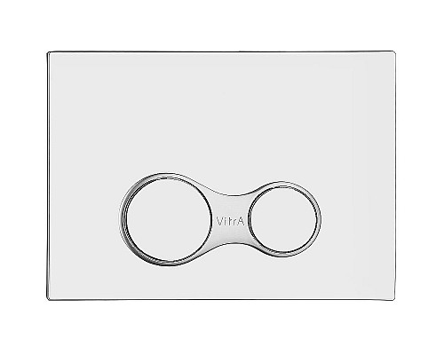 Приобрести Комплект унитаза с инсталляцией Vitra S 40 9860B003-7200 с сиденьем Микролифт и клавишей смыва Хром глянцевый в магазине сантехники Santeh-Crystal.ru