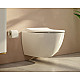 Купить Комплект унитаза с инсталляцией Vitra Sento Rim-Ex 9830B003-7207 с сиденьем Микролифт и клавишей смыва Хром матовый в магазине сантехники Santeh-Crystal.ru