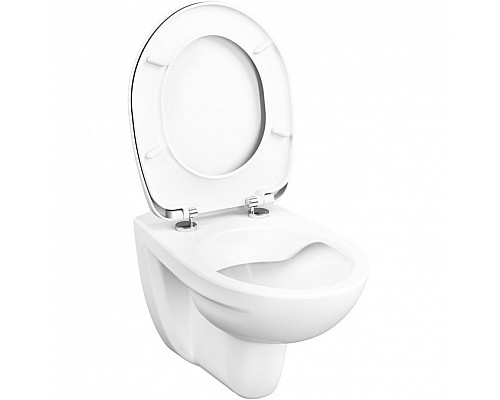 Купить Комплект унитаза Vitra Spinflush с инсталляцией Uno 9842B003-7206 с сиденьем Микролифт и клавишей смыва Хром в магазине сантехники Santeh-Crystal.ru