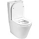 Купить Унитаз компакт WeltWasser Salzbach 001 GL-WT 10000003763 Белый глянец с бачком и сиденьем Микролифт в магазине сантехники Santeh-Crystal.ru