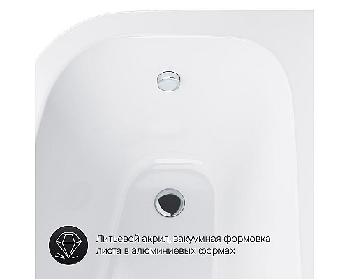Santeh-Crystal.ru: Акриловая ванна AM.PM Spirit 160x100 R W72A-160R100W-A2 без гидромассажа Заказать Акриловая ванна AM.PM Spirit 160x100 R W72A-160R100W-A2 без гидромассажа в магазине сантехники Santeh-Crystal.ru