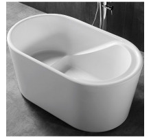 Акриловая ванна Abber AB9277 130х75 без гидромассажа