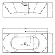Заказать Акриловая ванна Abber AB9281 170х75 без гидромассажа в магазине сантехники Santeh-Crystal.ru