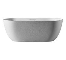 Ванна из искусственного камня Abber Frankfurt 170x75 AM9941 Белая без гидромассажа