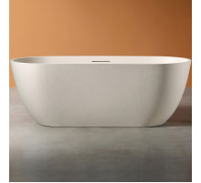 Ванна из искусственного камня Abber Frankfurt 170x75 AM9941MBE Светло-бежевая матовая без гидромассажа