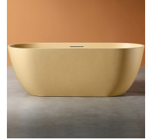 Ванна из искусственного камня Abber Frankfurt 170x75 AM9941MS Песочная матовая без гидромассажа