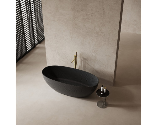 Карбоновая ванна Abber Karbon 170x75 AK9001-1.7 Черная без гидромассажа