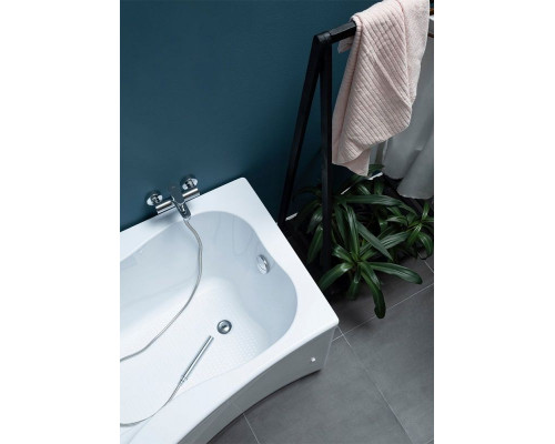 Купить Акриловая ванна Aquanet Borneo 170x90 L 205286 без гидромассажа в магазине сантехники Santeh-Crystal.ru