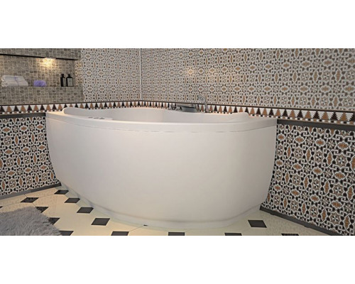 Приобрести Акриловая ванна Aquanet Capri 160x100 L 205476 без гидромассажа в магазине сантехники Santeh-Crystal.ru