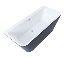 Акриловая ванна Aquanet Family Perfect 13775-GW-MB 170x75 292986 Черная матовая без гидромассажа