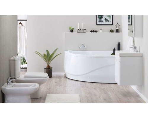 Заказать Акриловая ванна Aquanet Graciosa 150x90 R 203941 без гидромассажа в магазине сантехники Santeh-Crystal.ru