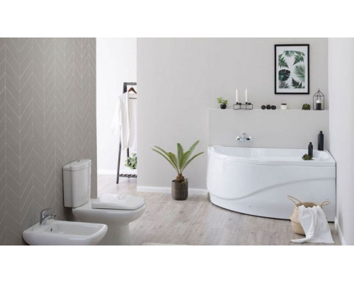 Заказать Акриловая ванна Aquanet Graciosa 150x90 R 203941 без гидромассажа в магазине сантехники Santeh-Crystal.ru